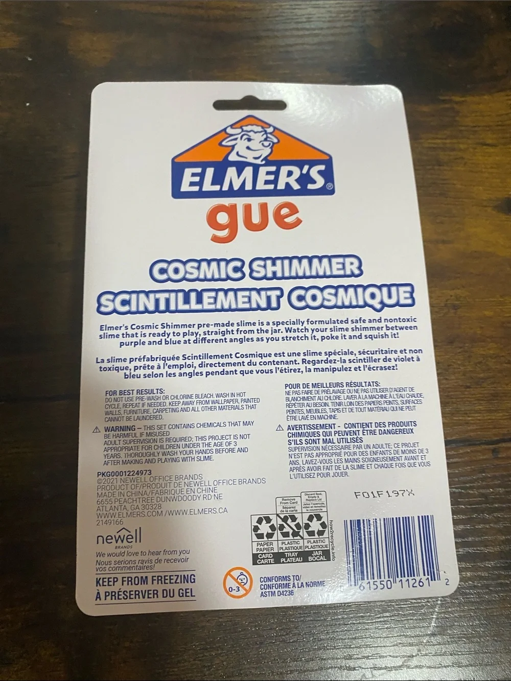 Elmer’s glue cosmic shimmer